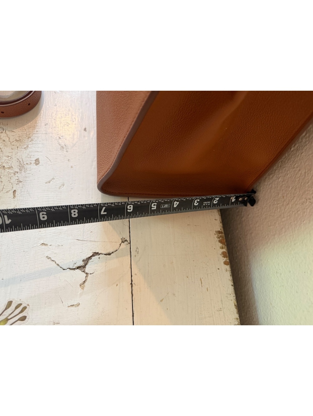 Kate Spade Brown Leather Tote Bag Medium - Picture 2 of 9